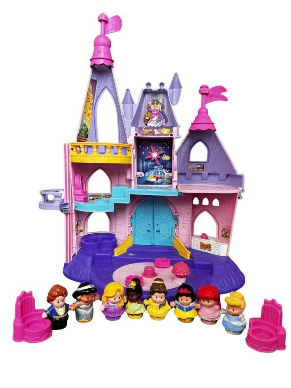Fisher Price Little People Disney Princess Dancing Musical Palace Playset 2012